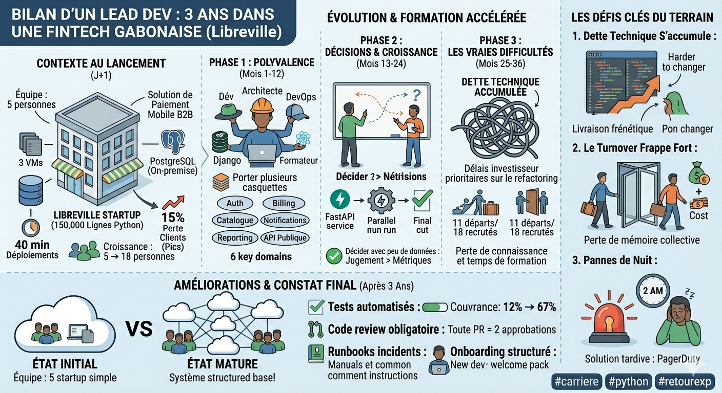 3 ans dans une startup africaine : ce que j'ai appris
